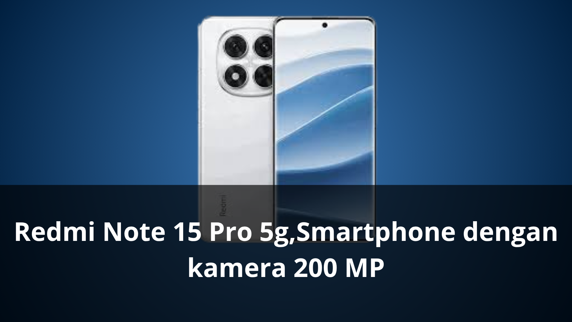 Redmi Note 15 Pro 5g